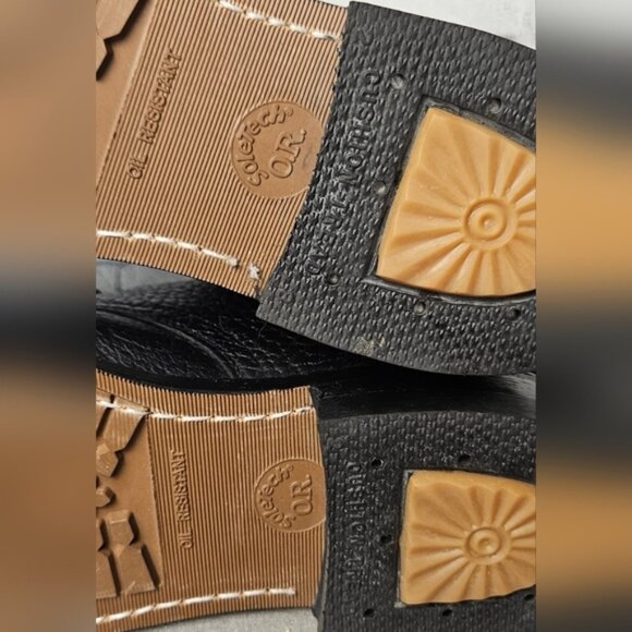 Vintage Brahma Canada West Black Leather Work Boots Lace-to-Toe Size 6 - Picture 11 of 12